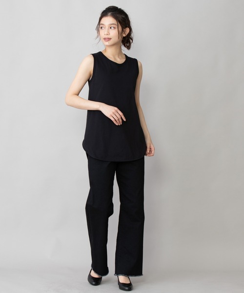 Munich(ミューニック)の「プレミアムコットンタンクトップ(タンクトップ・レディース・ブラック/ホワイト・FREE)」の20枚目の写真