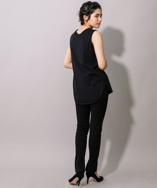 Munich(ミューニック)の「プレミアムコットンタンクトップ(タンクトップ・レディース・ブラック/ホワイト・FREE)」の18枚目の写真