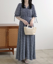 Fit more｜フィットモア（レディース）のワンピース（ブルー