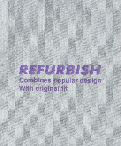 Right-on(ライトオン)の「【Refurbish】バックロゴプリントTシャツ(Tシャツ/カットソー・キッズ・サックスブルー/ブラック・130/140/150/160)」の6枚目の写真