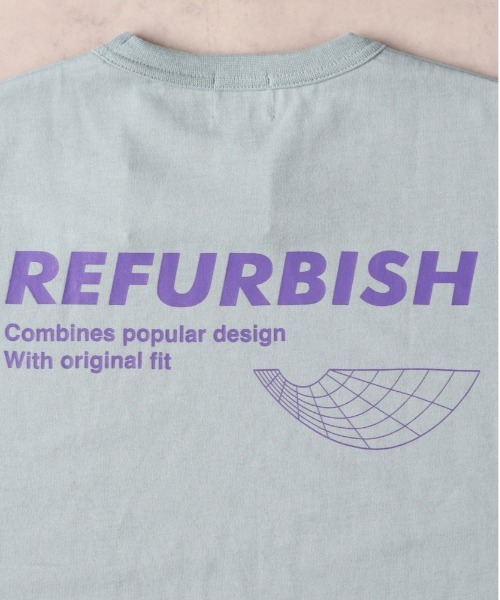 Right-on(ライトオン)の「【Refurbish】バックロゴプリントTシャツ(Tシャツ/カットソー・キッズ・サックスブルー/ブラック・130/140/150/160)」の7枚目の写真