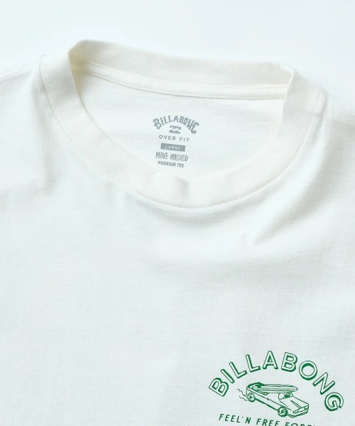 BILLABONG（ビラボン）の「BILLABONG メンズ NACHO BATH Tシャツ 【2025年夏モデル】/ビラボンバックプリント半袖Tシャツ（Tシャツ/カットソー・メンズ・イエロー系その他/ホワイト/クリーム・X-LARGE/LARGE/MEDIUM）」の5枚目の写真