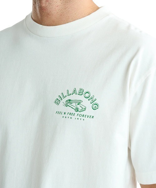 BILLABONG（ビラボン）の「BILLABONG メンズ NACHO BATH Tシャツ 【2025年夏モデル】/ビラボンバックプリント半袖Tシャツ（Tシャツ/カットソー・メンズ・イエロー系その他/ホワイト/クリーム・X-LARGE/LARGE/MEDIUM）」の6枚目の写真