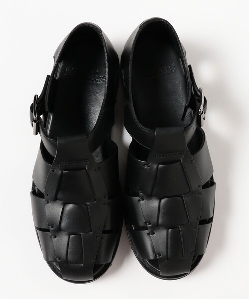 BEAMS F（ビームスエフ）の「Paraboot / PACIFIC レザー グルカサンダル（ドレスシューズ・メンズ・ブラック/ブラウン・41/40/43/42/44/39）」の6枚目の写真