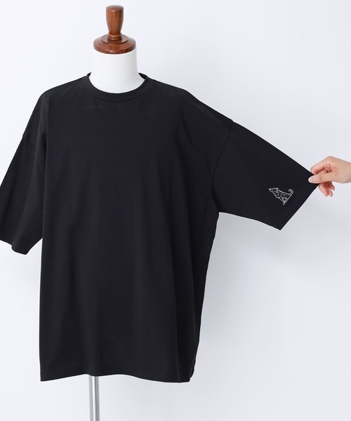 MDR(エムディアール)の「ワンポイント刺繍半袖Tシャツ(Tシャツ/カットソー・メンズ・ホワイト系その他2/ブラック系その他2/ホワイト系その他/ブラック系その他・M/L)」の22枚目の写真