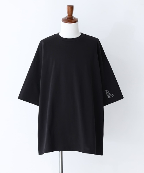 MDR(エムディアール)の「ワンポイント刺繍半袖Tシャツ(Tシャツ/カットソー・メンズ・ホワイト系その他2/ブラック系その他2/ホワイト系その他/ブラック系その他・M/L)」の19枚目の写真