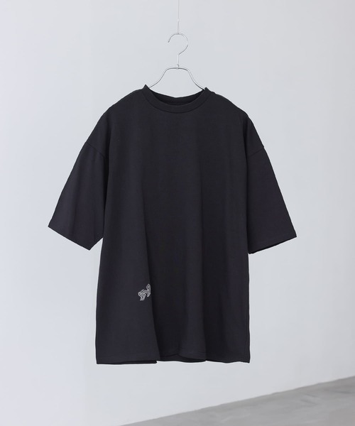 MDR(エムディアール)の「ワンポイント刺繍半袖Tシャツ(Tシャツ/カットソー・メンズ・ホワイト系その他2/ブラック系その他2/ホワイト系その他/ブラック系その他・M/L)」の16枚目の写真