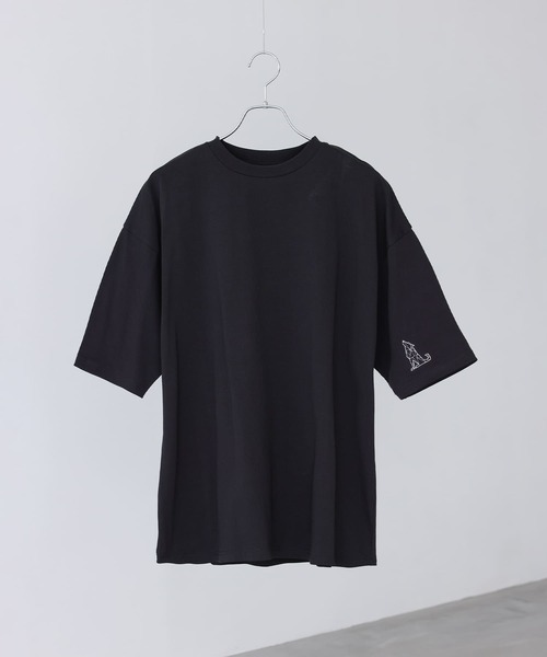 MDR(エムディアール)の「ワンポイント刺繍半袖Tシャツ(Tシャツ/カットソー・メンズ・ホワイト系その他2/ブラック系その他2/ホワイト系その他/ブラック系その他・M/L)」の10枚目の写真
