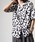 EVOLUTIONiG{[Vj́uZebra leopard print open collar shirt / [u Ip[hJ݃Vc unisexiVc/uEXjvbzCgn1