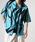 EVOLUTIONiG{[Vj́uZebra leopard print open collar shirt / [u Ip[hJ݃Vc unisexiVc/uEXjvb~g