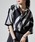 EVOLUTIONiG{[Vj́uZebra leopard print open collar shirt / [u Ip[hJ݃Vc unisexiVc/uEXjvbubN