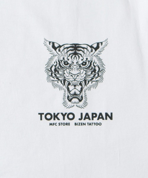 MFC STORE（エムエフシーストア）の「彫師美漸-BIZEN x MFC STORE TIGER TYO S/S TEE（Tシャツ/カットソー・メンズ・ホワイト/チャコール/ブラック・XS/S/M/L/XL/XXL）」の6枚目の写真