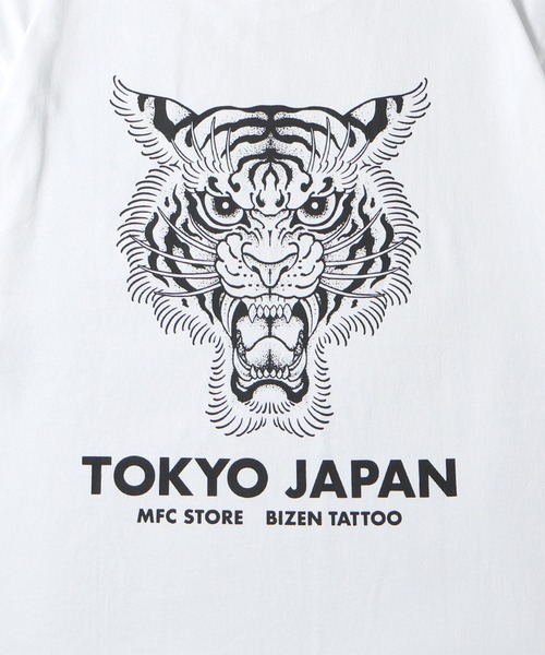 彫師美漸-BIZEN x MFC STORE TIGER TYO S/S TEE（Tシャツ