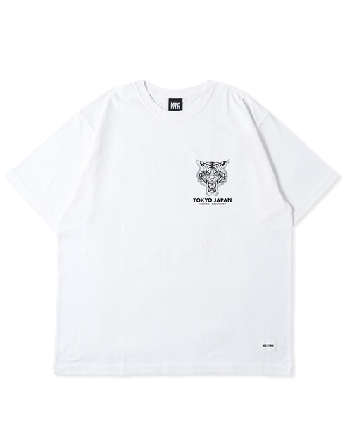 MFC STORE（エムエフシーストア）の「彫師美漸-BIZEN x MFC STORE TIGER TYO S/S TEE（Tシャツ/カットソー・メンズ・ホワイト/チャコール/ブラック・XS/S/M/L/XL/XXL）」の4枚目の写真