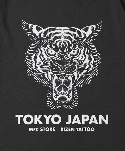 MFC STORE（エムエフシーストア）の「彫師美漸-BIZEN x MFC STORE TIGER TYO S/S TEE（Tシャツ/カットソー・メンズ・ホワイト/チャコール/ブラック・XS/S/M/L/XL/XXL）」の17枚目の写真