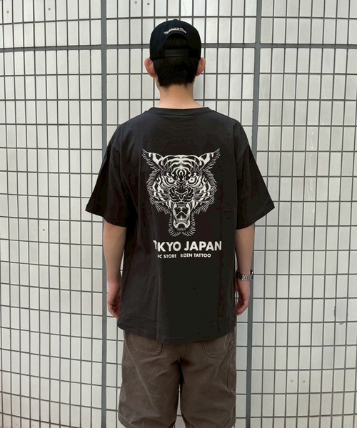 MFC STORE 彫師美漸 BIZEN コラボ デニムセットアップ 彫師美漸-BIZEN x MFC STORE TIGER TYO S/S TEE（Tシャツ
