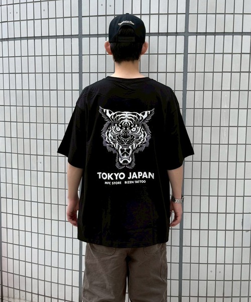 彫師美漸-BIZEN x MFC STORE TIGER TYO S/S TEE（Tシャツ