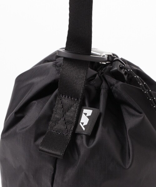 B:MING by BEAMS（ビーミングバイビームス）の「maastik / DRAWSTRING POUCH（ハンドバッグ・メンズ・ブラック・ONE SIZE）」の5枚目の写真