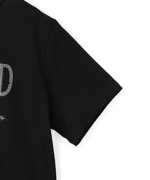 Jayro(ジャイロ)の「猫モチーフスパンコールTシャツ(Tシャツ/カットソー・レディース・ブラック/ホワイト・FREE)」の6枚目の写真