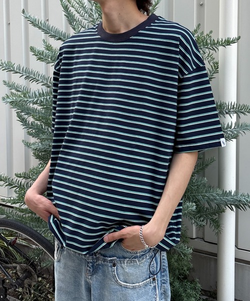 マルチボーダーTee（Tシャツ/カットソー）｜BROKEN BASE（ブロークン