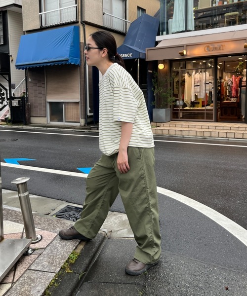 BROKEN BASE(ブロークンベース)の「マルチボーダーTee(Tシャツ/カットソー・メンズ・ホワイト/ネイビー・LARGE/MEDIUM)」の10枚目の写真