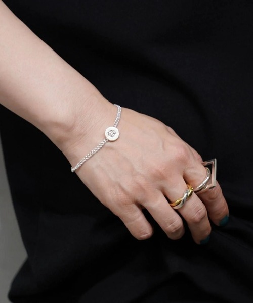 ACE by MORIZANE(エースバイモリザネ)の「【ACE by morizane】acegimmel ring k18 gold plated(リング・メンズ・シルバー×ゴールド・11号/18号)」の8枚目の写真