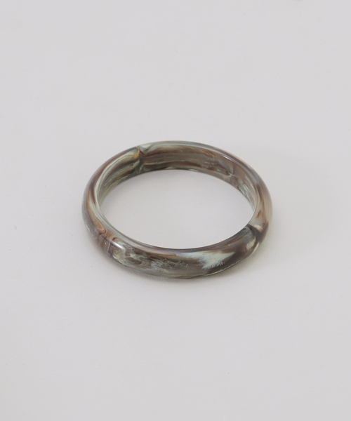 Noble（ノーブル）の「WAEKURA/ワエクラ マーブルバングル（バングル/リストバンド・レディース・ブラウン/ベージュ・FREE）」の5枚目の写真