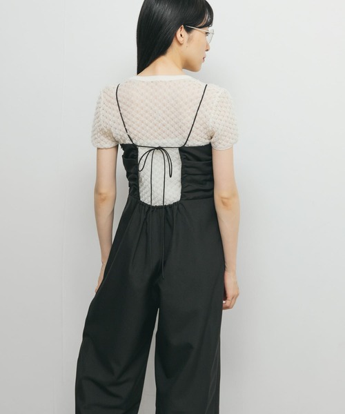 KBF◆WIDEキャミサロペット◆MOSS GRAY◆ONE KBF◇WIDEキャミサロペット◇MOSS GRAY◇ONE KBF◇WIDEキャミ