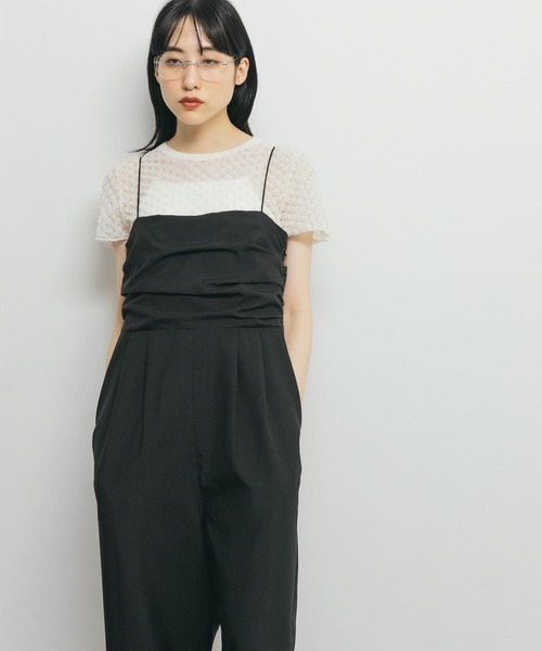 KBF◇WIDEキャミサロペット◇MOSS GRAY◇ONE KBF（ケイビーエフ）の