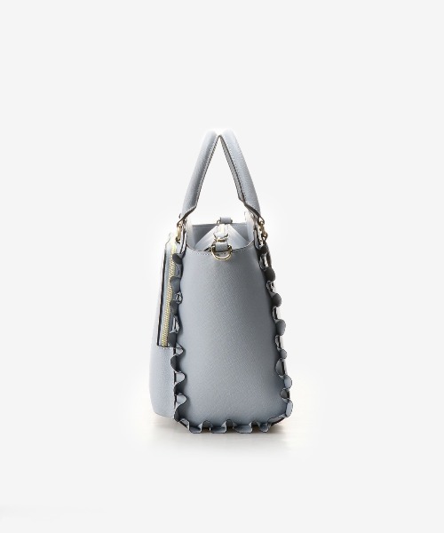 & chouette（アンドシュエット）の「《推し事バッグ》クリアポケット付きトートバッグ（ハンドバッグ・レディース・ミント/ダルブルー系・FREE）」の10枚目の写真