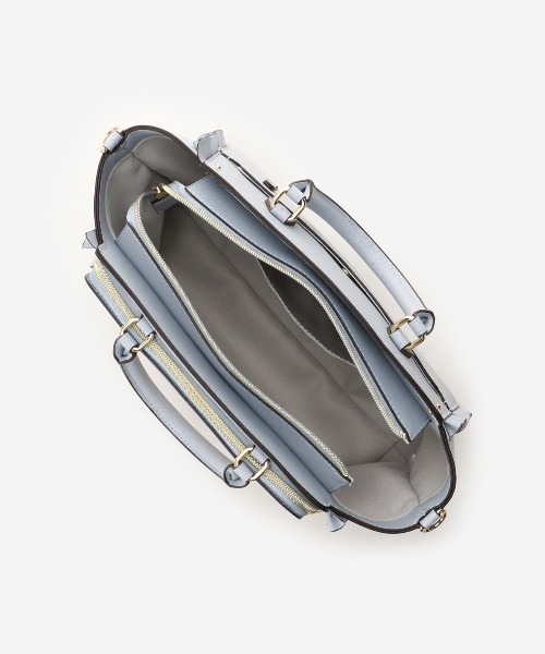 & chouette（アンドシュエット）の「《推し事バッグ》クリアポケット付きトートバッグ（ハンドバッグ・レディース・ミント/ダルブルー系・FREE）」の12枚目の写真