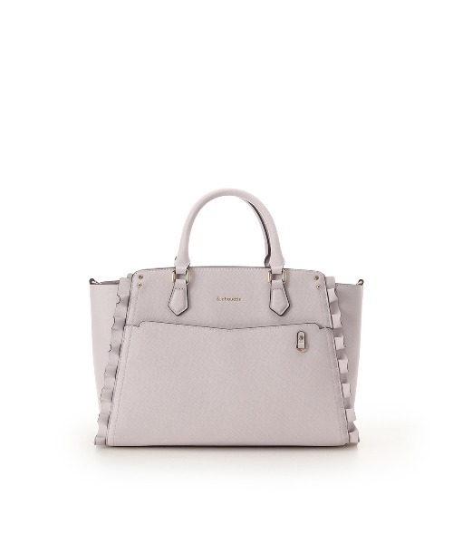 & chouette(アンドシュエット)の「《推し事バッグ》クリアポケット付きトートバッグ(ハンドバッグ・レディース・ミント/ダルブルー系・FREE)」の18枚目の写真