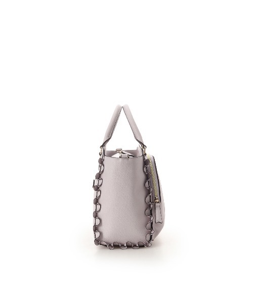 & chouette(アンドシュエット)の「《推し事バッグ》クリアポケット付きトートバッグ(ハンドバッグ・レディース・ミント/ダルブルー系・FREE)」の21枚目の写真