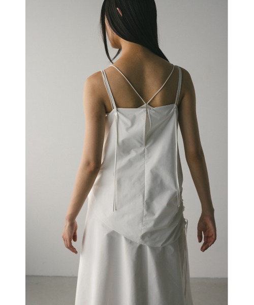 STYLEMIXER(スタイルミキサー)の「シャーリングレイヤーワンピース(ワンピース・レディース・ブラック/カーキ/ホワイト・SMALL/MEDIUM)」の15枚目の写真