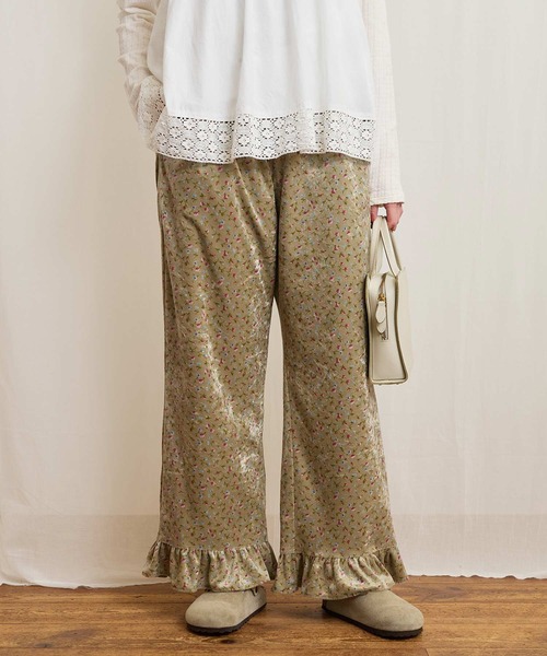 fig Ｌondon（フィグロンドン）の「Elise pants（その他パンツ・レディース・ブラック/ベージュ・FREE）」の2枚目の写真