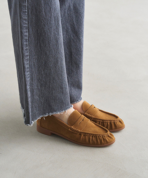 LE TALON 本革 ブラック ローファー ル タロン LE TALON 《追加予約》レザーローファー （ブラック A