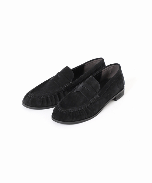 セール】レザーソフトギャザーローファー（ローファー）｜LE TALON