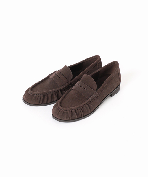 セール】レザーソフトギャザーローファー（ローファー）｜LE TALON