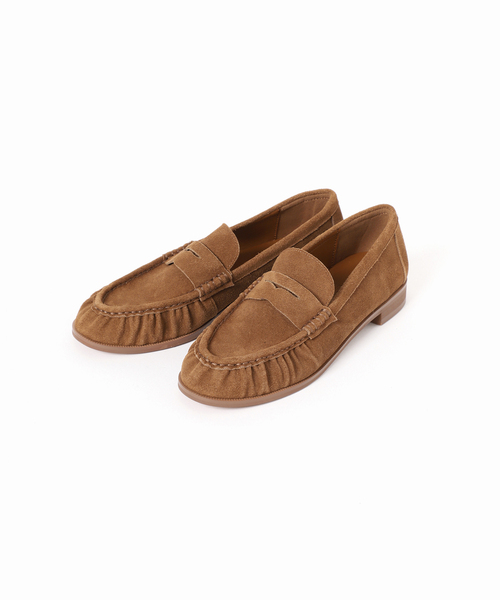 レザーソフトギャザーローファー（ローファー）｜LE TALON