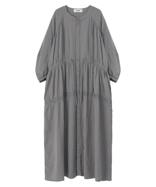 ZUCCa（ズッカ）の「(S)ダブルガーゼ / ワンピース / (O)（ワンピース・レディース・ブラック/ライトグレー/ネイビー・M size）」の3枚目の写真