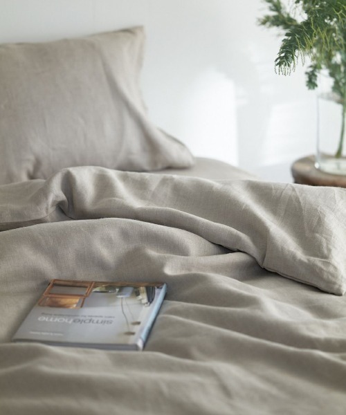 fog（フォグ）リネンフラットシーツ シングル（寝具）｜fog linen work