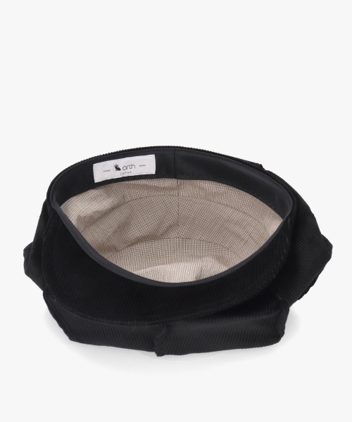 arth（アース）の「arth  Corduroy Tuck Cas / アース（キャスケット・メンズ・ブラウン/ブラック/グレー・60cm/58cm）」の12枚目の写真