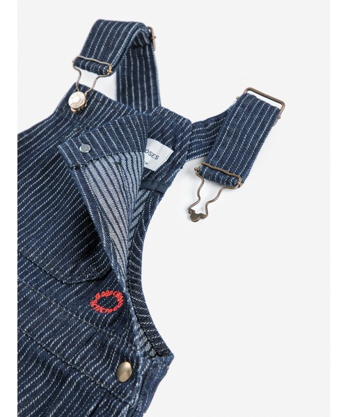 BOBO CHOSES(ボボショーズ)の「Tic Tac Toe denim dress(ワンピース・キッズ・ネイビー・6-7YEAR/4-5YEAR/2-3YEAR/10-11y/8-9y)」の5枚目の写真