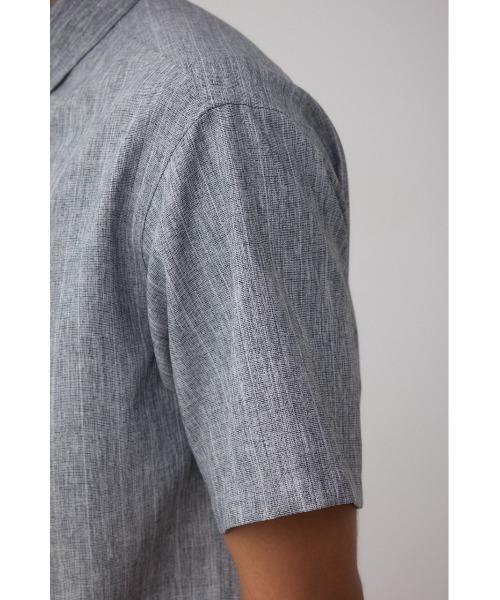 AZUL by moussy(アズールバイマウジー)の「C/Tストライプシャツ(シャツ/ブラウス・メンズ・ライトベージュ/ライトブラック・MEDIUM/LARGE)」の5枚目の写真