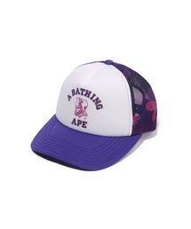 A BATHING APE(AxCVOGCv)COLOR CAMO GENERAL MESH CAP(Lbv)