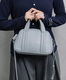 Beau're（ヴュレ）の「【BEAURE】カウレザ― ショルダー付ミニボストンバッグ B-25416（ボストンバッグ）」