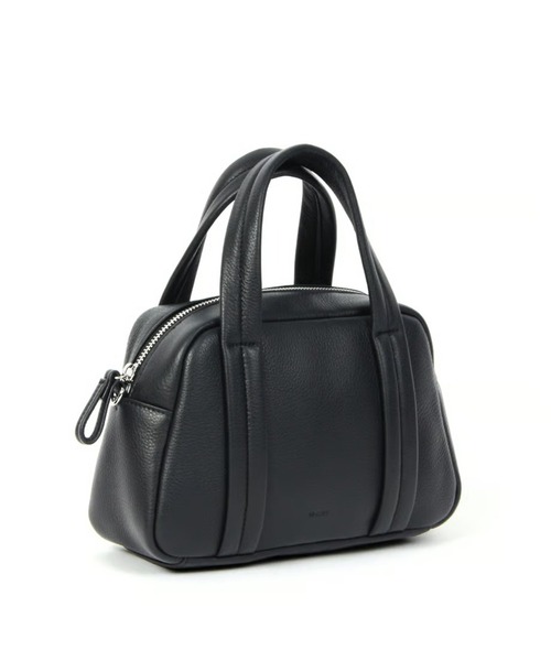 Beau're（ヴュレ）の「【BEAURE】カウレザ― ショルダー付ミニボストンバッグ B-25416（ボストンバッグ・レディース・アイボリー/ブラック/グレイッシュブルー/ブラウン・FREE）」の15枚目の写真