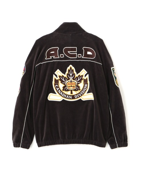 り*ご様 AVIREX VELOUR ベロア トラックジャケットセットアップ AVIREX アヴィレックス VELOUR TRACK JKT ベロア トラック
