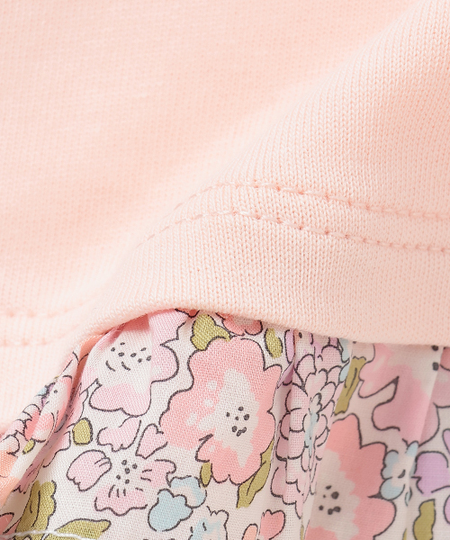 sense of wonder(センスオブワンダー)の「【マイメロディ】LibertyアップリケTシャツ(Tシャツ/カットソー・キッズ・ピンク/オフホワイト・110cm/90cm/80cm/130cm/120cm/100cm)」の11枚目の写真