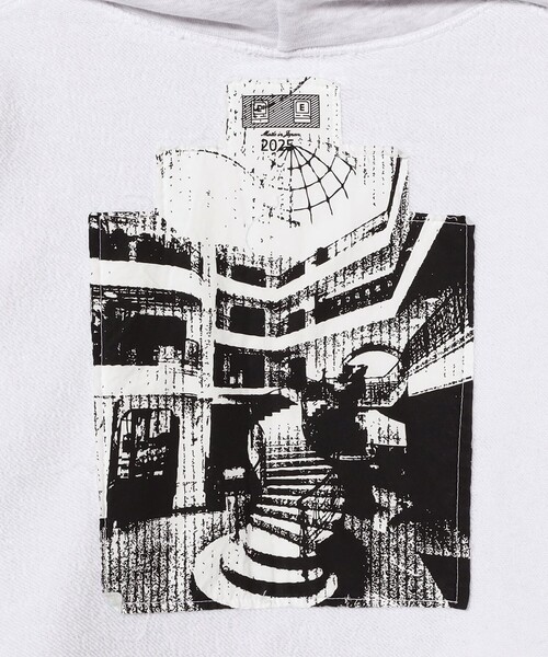 C.E(シーイー)の「C.E / SOLID LOOSE ZIP HOODY(スウェット・メンズ・グレー・LARGE/MEDIUM/X-LARGE)」の9枚目の写真